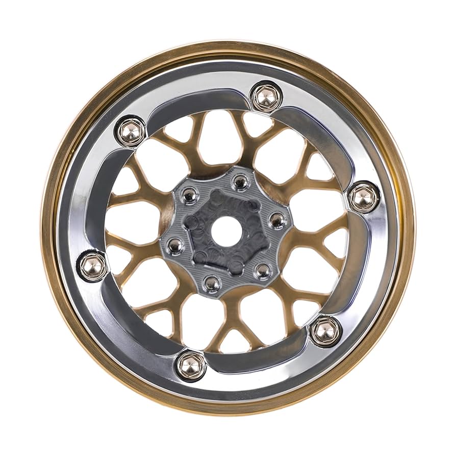 Amazon | INJORA ModuWheel 1.3インチ マイナス オフセット 真鍮